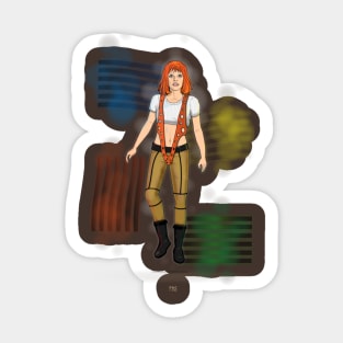 Leeloo Sticker